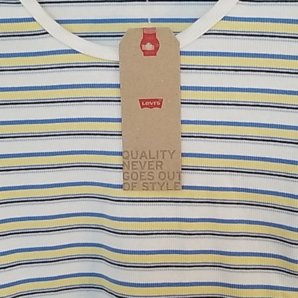 Levi's Multi Colored Striped Tee - Picture 7 of 7